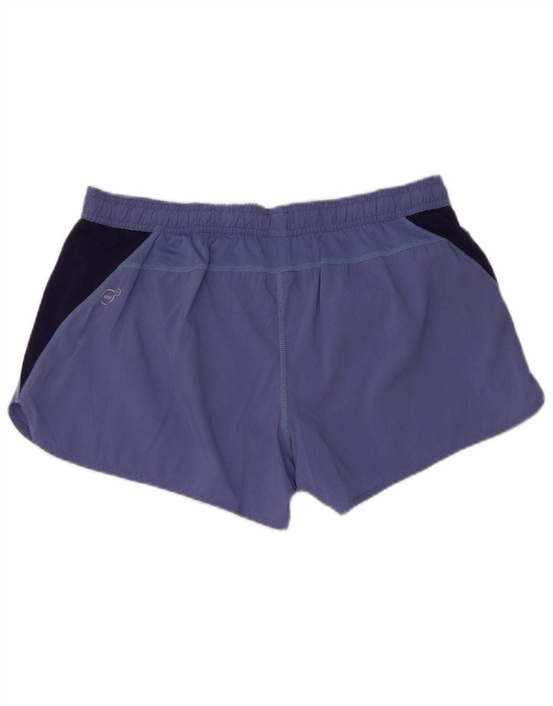 Puma Damen Sportshorts UK 14 Large Lila Colourblock Polyester