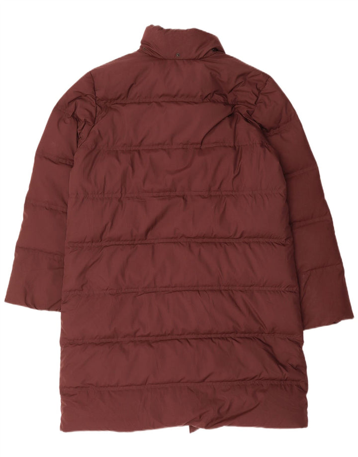 Fila Damen Übergroßer, gepolsterter Mantel, UK 14, mittleres Burgunderrot, Polyester
