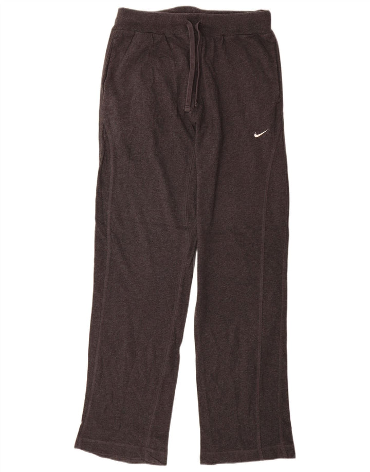 Nike Damen-Trainingshose aus mittelgrauer Baumwolle