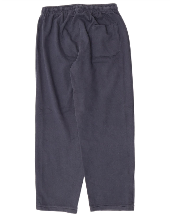 Sergio Tacchini Herren-Trainingshose, mittelmarineblaue Baumwolle