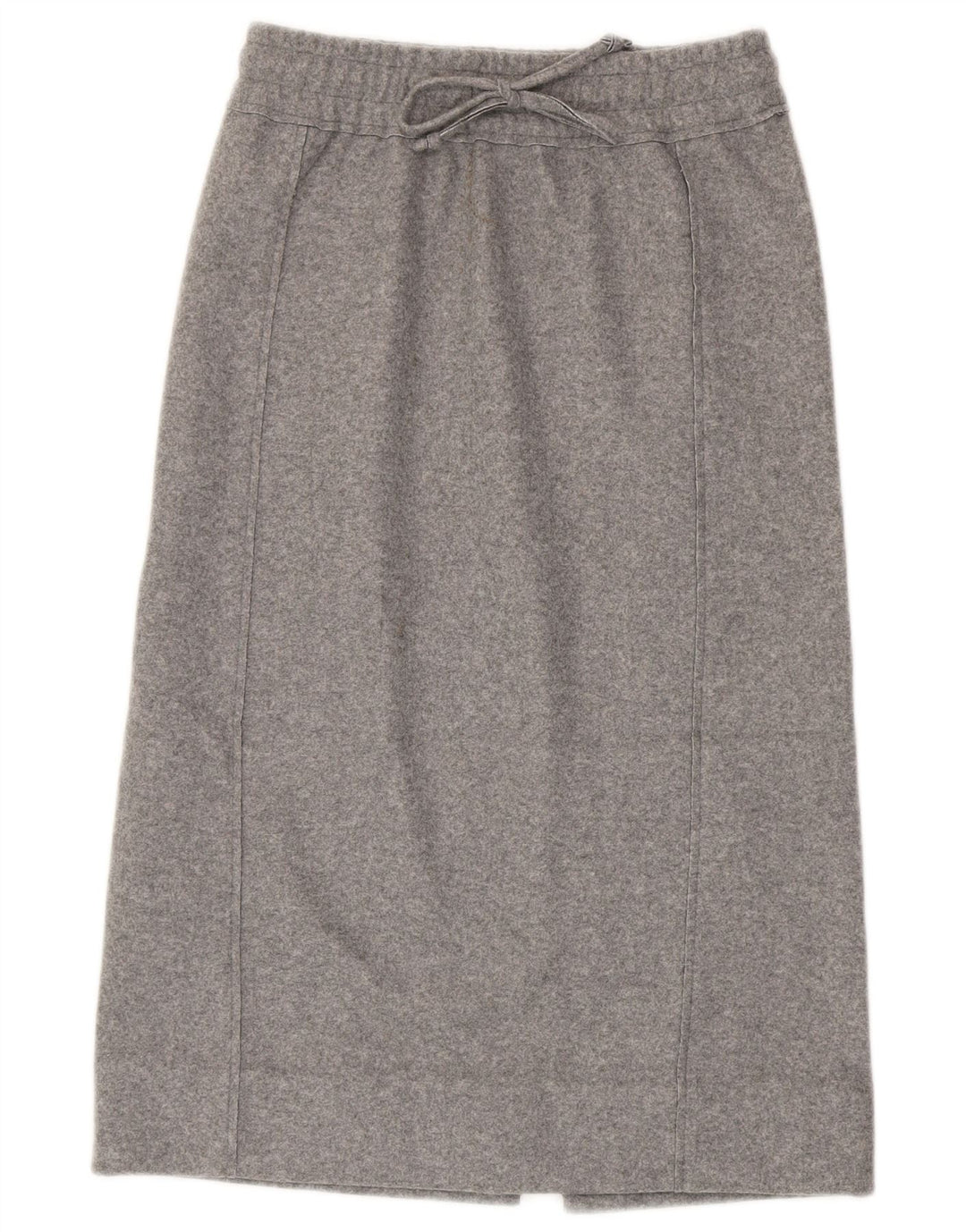 Zara Damen Midirock XS W24 Grau Polyester