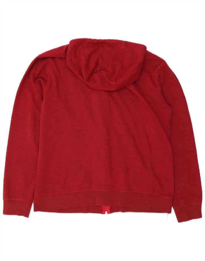 DC Herren-Kapuzenpullover mit Reißverschluss, XL, rot meliert