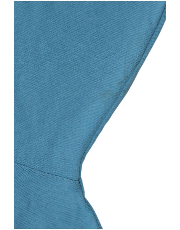 ADIDAS Jungen-Sweatshirt in Übergröße mit Grafik, 15–16 Jahre, blaue Baumwolle