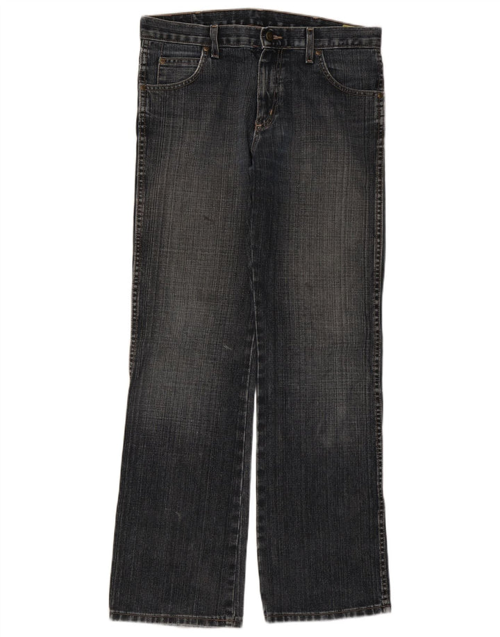 Wrangler Herren Bootcut Jeans W31 L32 Marineblaue Baumwolle