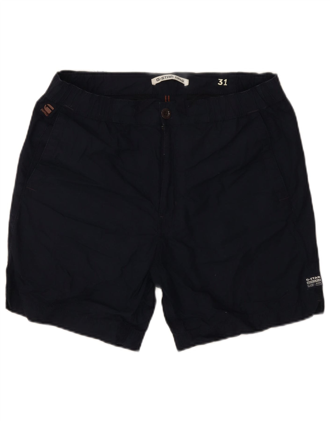 G-STAR Herren-Cargoshorts W31 Mittelmarineblaue Baumwolle