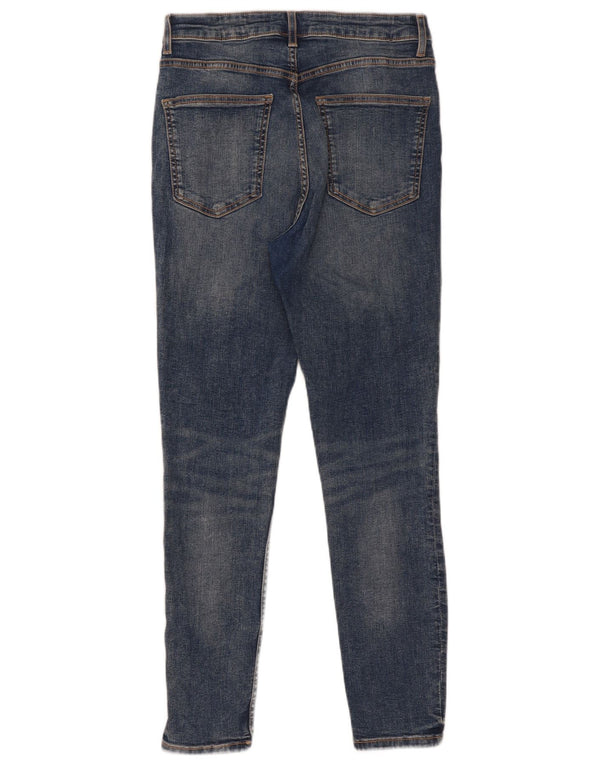 Zara Damen Skinny Jeans EU 40 Medium W30 L28 Blau