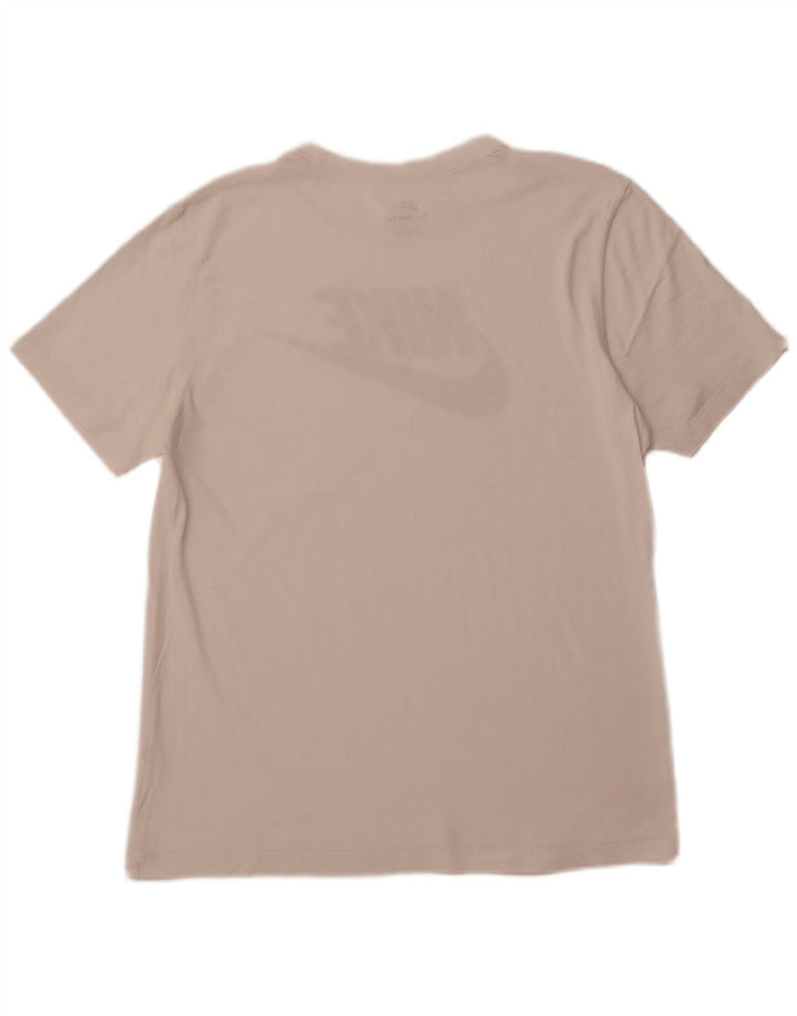 NIKE Herren-T-Shirt mit Grafik, Größe L, Weiß