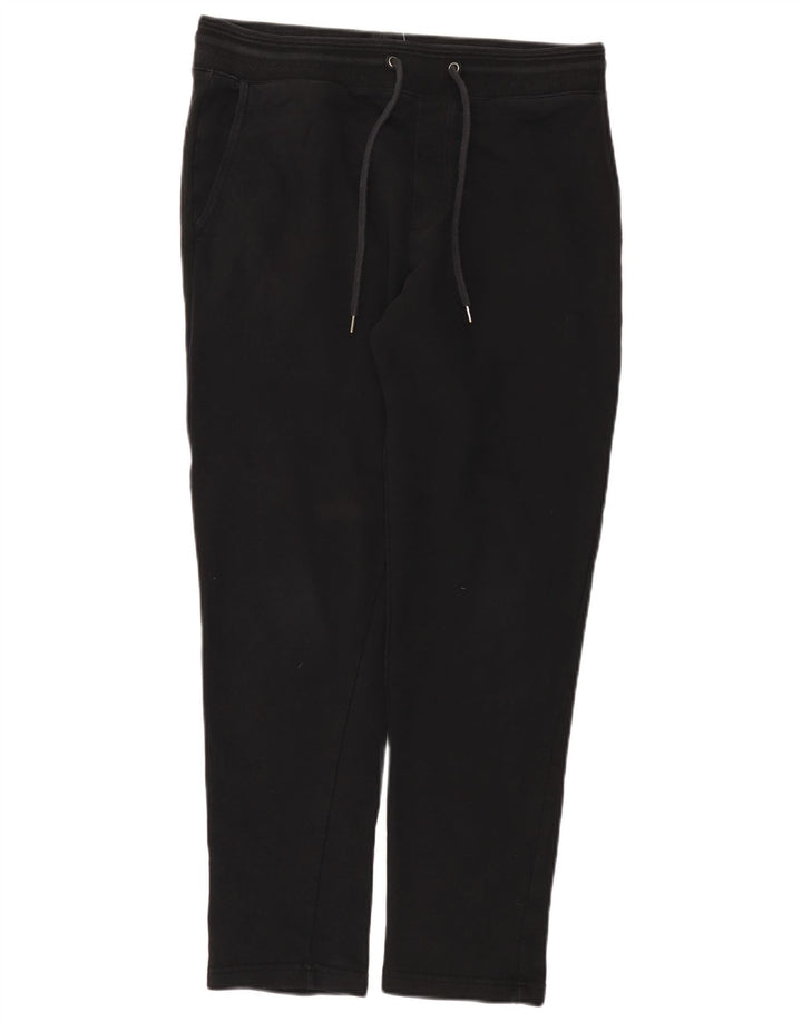 Marks & Spencer Herren-Trainingshose aus mittelschwarzer Baumwolle