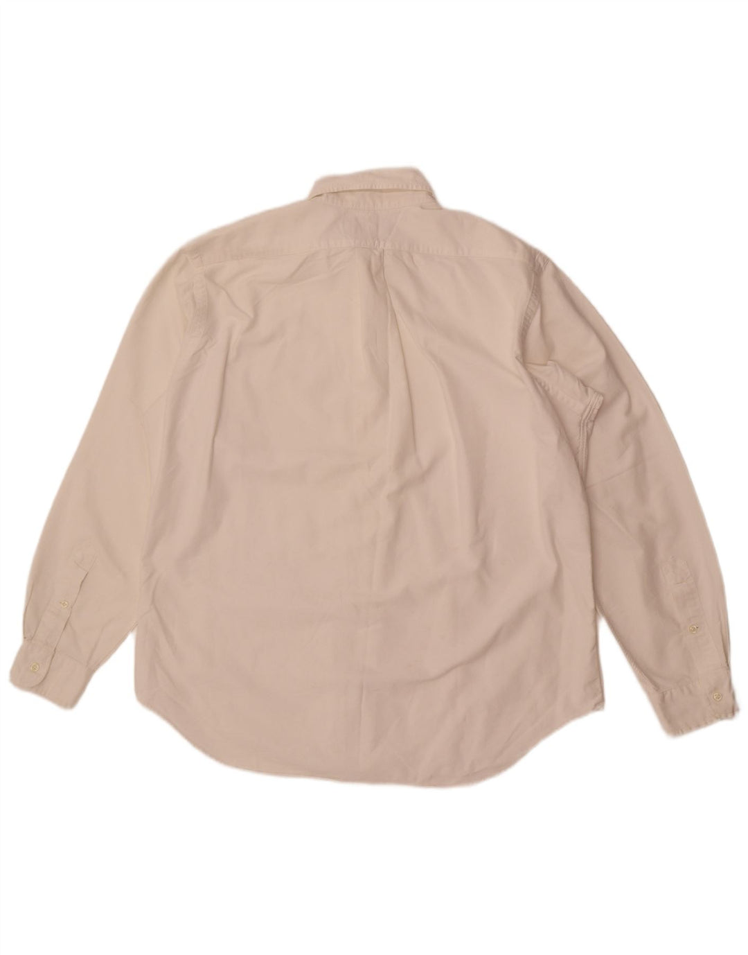 Ralph Lauren Herren-Hemd mit klassischer Passform, Größe L, Weiß