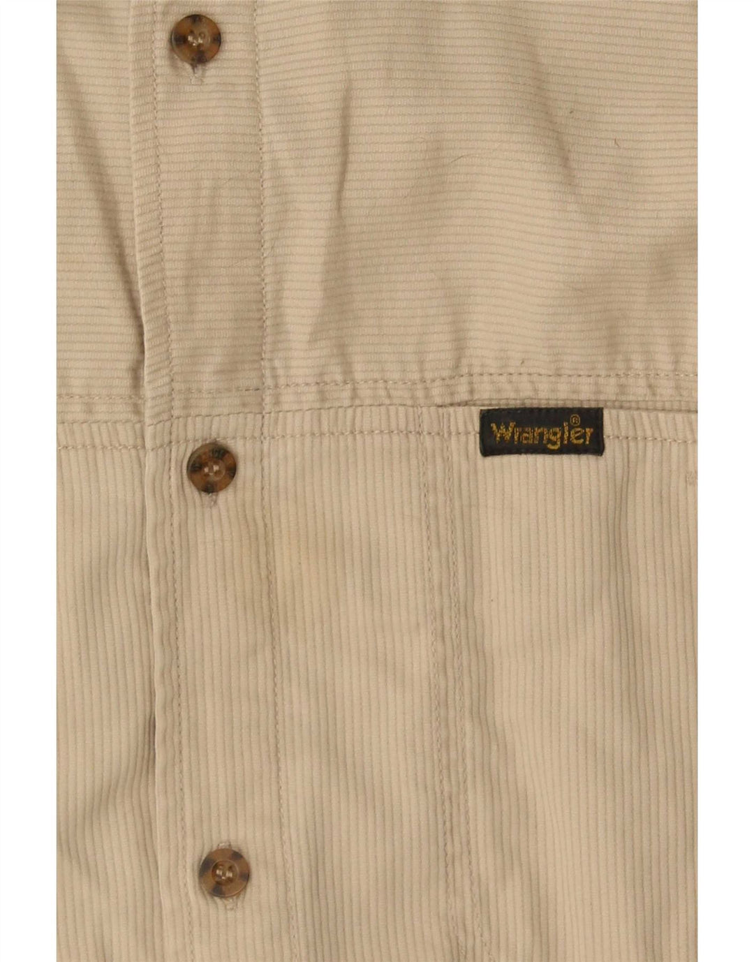 Wrangler-Hemd für Jungen, 14–15 Jahre, groß, beige, Nadelstreifen