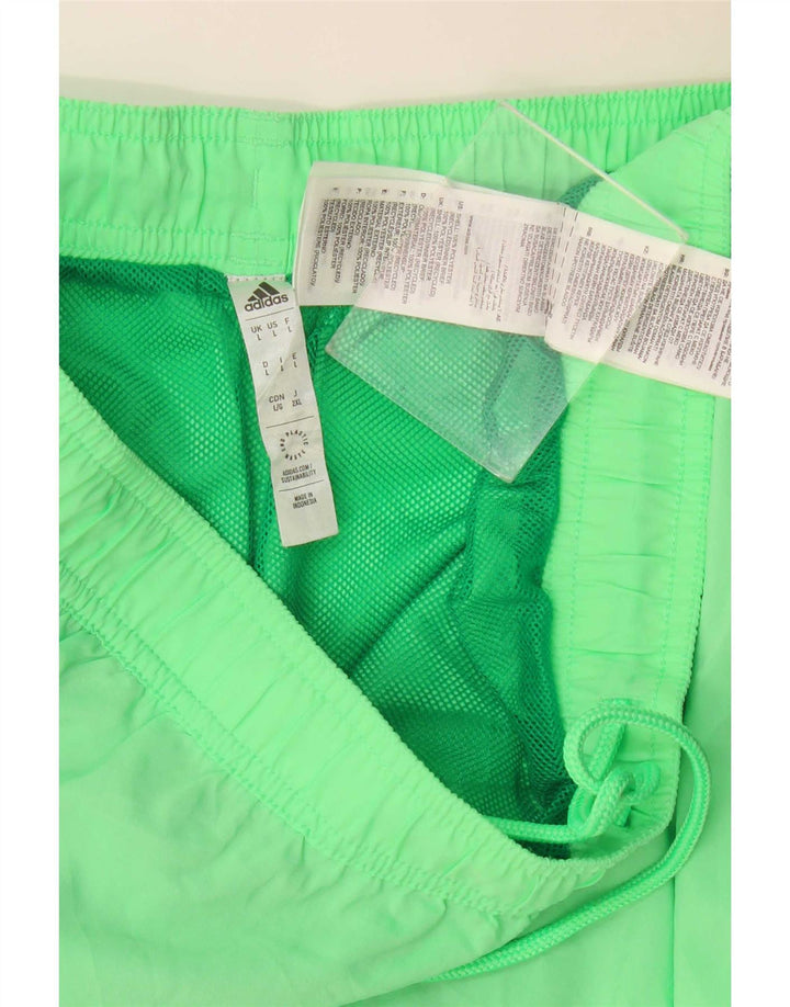 Adidas Herren-Badeshorts, groß, grün, Polyester