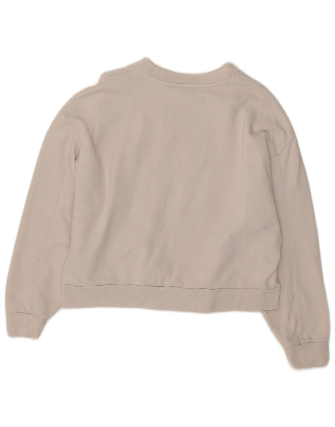 Levi's Damen Crop Graphic Übergroßer Sweatshirt-Pullover, Gr. 10, Größe S, Weiß