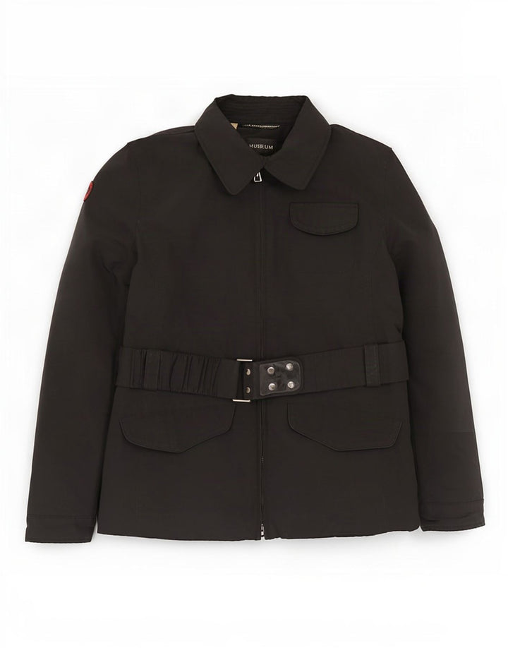 Museum Damen-Utility-Jacke UK 14 Large Schwarz Polyester