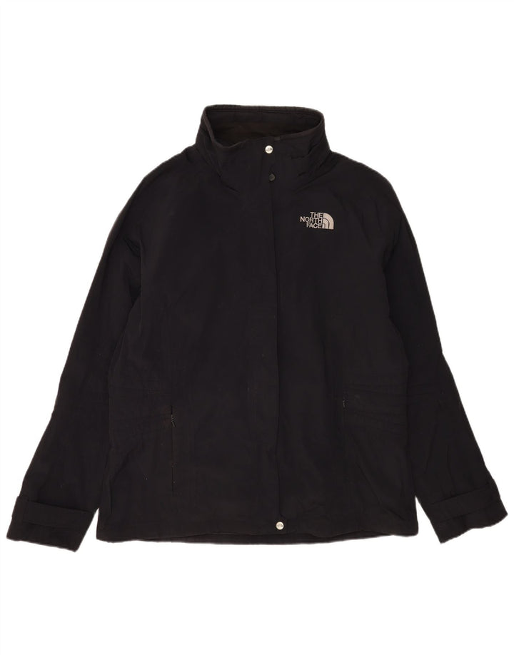 The North Face Damen Übergroße Regenjacke UK 18 XL Schwarz Nylon