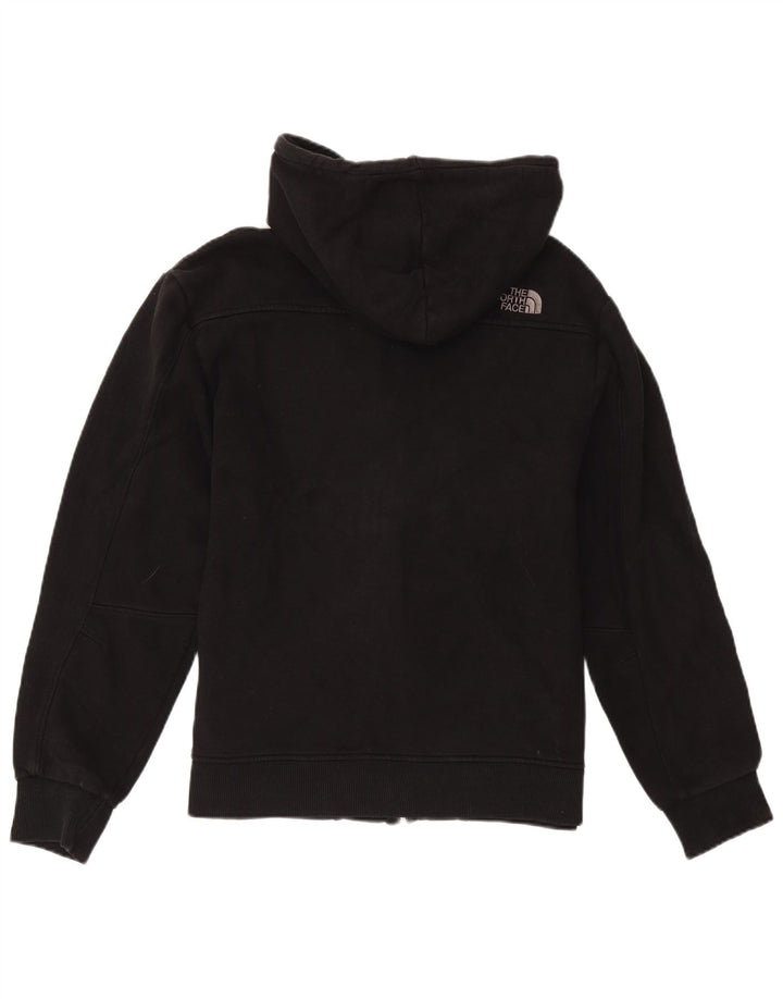 The North Face Herren-Kapuzenpullover mit Reißverschluss, Größe S, schwarze Baumwolle