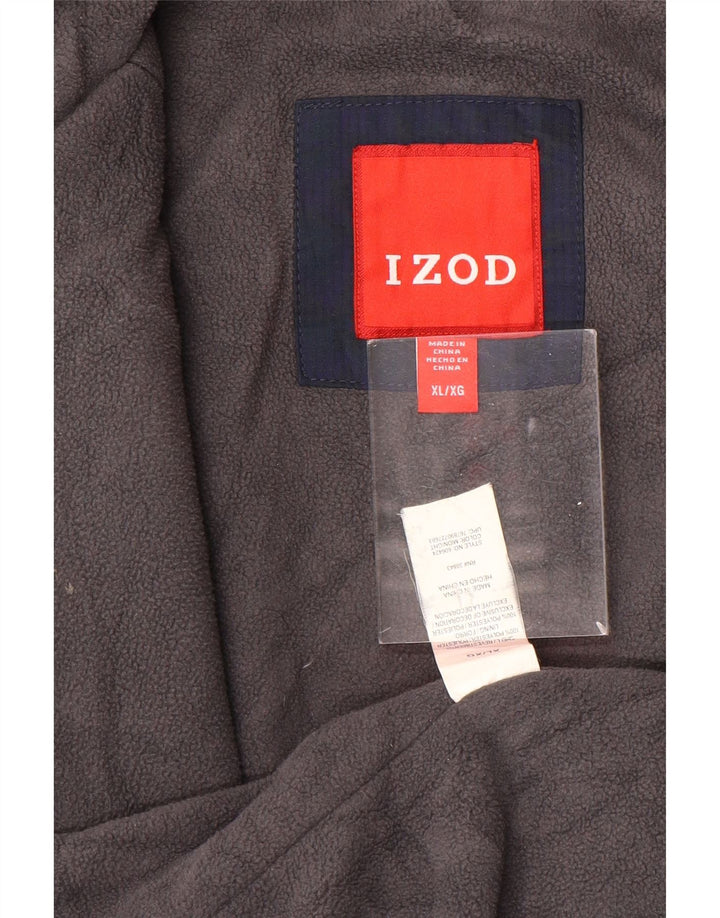 IZOD Herren Utility Gilet UK 42 XL Marineblau Polyester