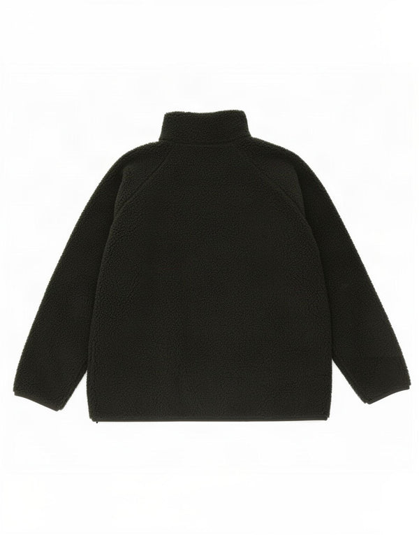 Marks & Spencer Damen Fleecejacke UK 14 Large Grün Polyester