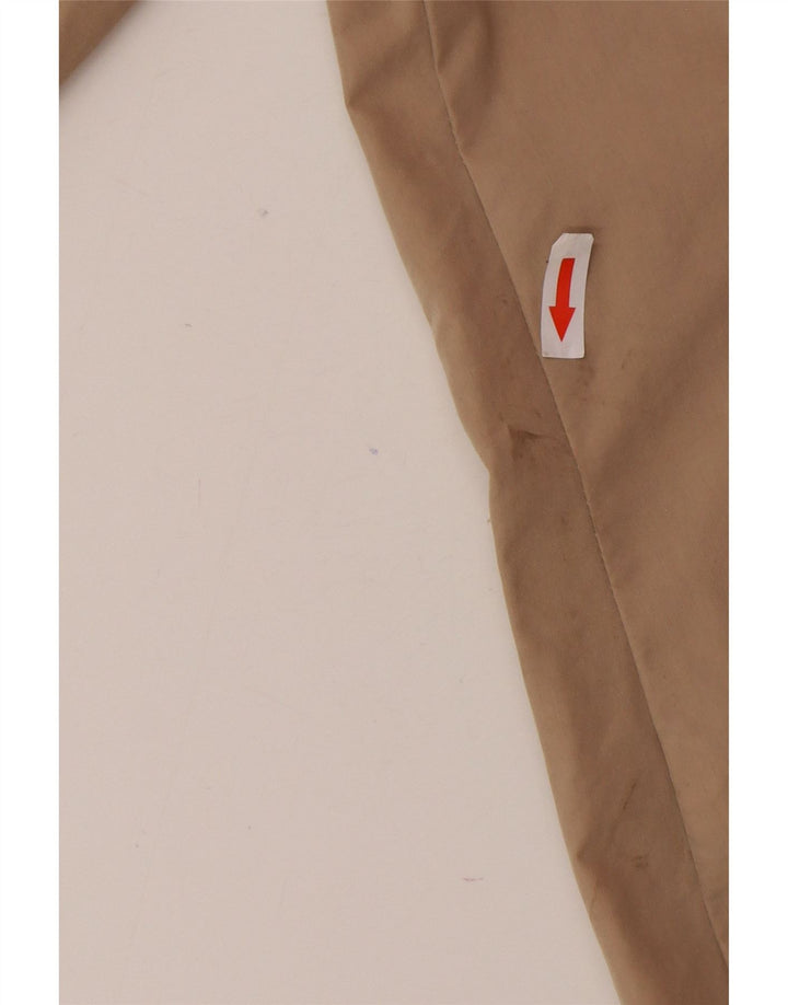 Fat Face Damen-Utility-Jacke mit Kapuze, UK 14, Größe L, Beige, Baumwolle