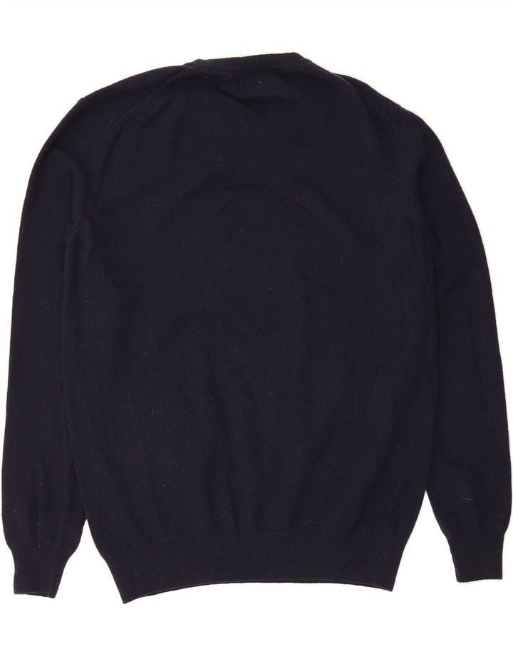 MARLBORO CLASSICS Womens Crew Neck Jumper Sweater UK 16 Large Navy Blue Vintage Marlboro Classics and Second-Hand Marlboro Classics from Messina Hembry 