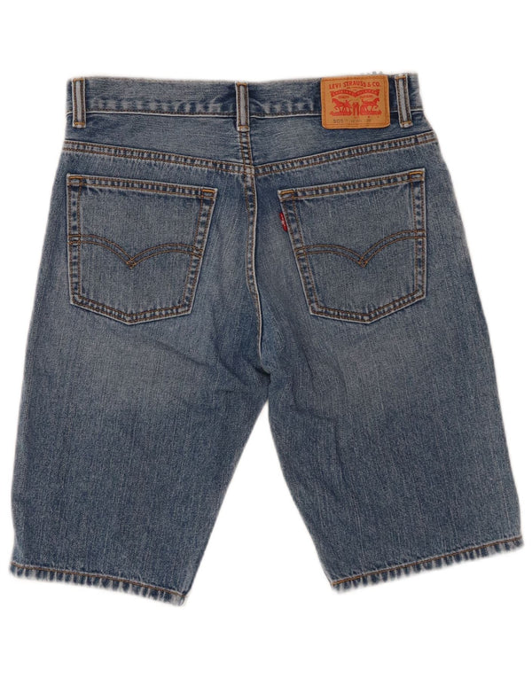 Levi's 505 Denim-Shorts für Jungen, 15–16 Jahre, W28, blaue Baumwolle