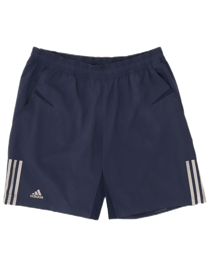Adidas Herren-Sportshorts, groß, marineblau, Polyester