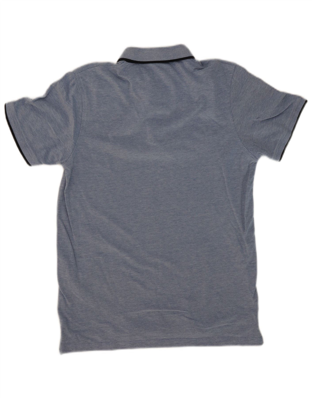 Jack & Jones Herren-Poloshirt aus mittelblauer Baumwolle