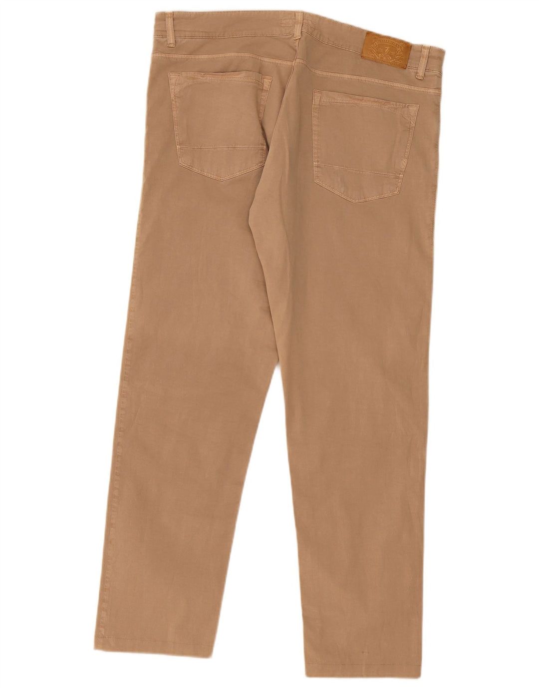 TRUSSARDI Gerade Freizeithose für Herren, W35, L30, Beige, Baumwolle