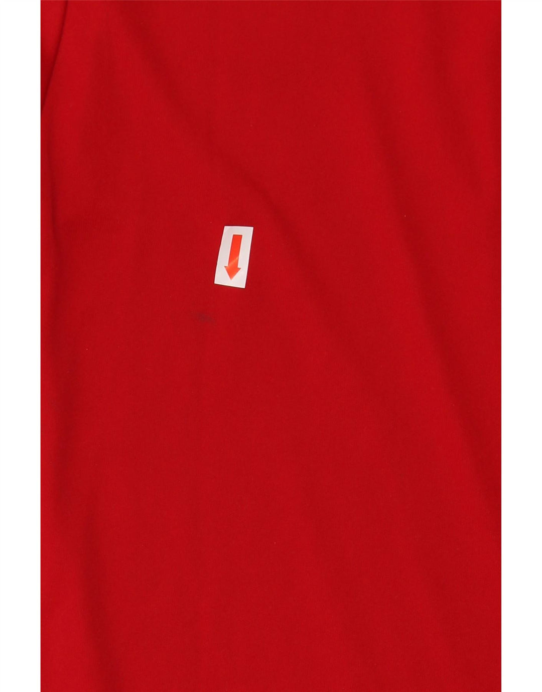 ADIDAS Herren Climalite T-Shirt Top XL Rot Colourblock Polyester