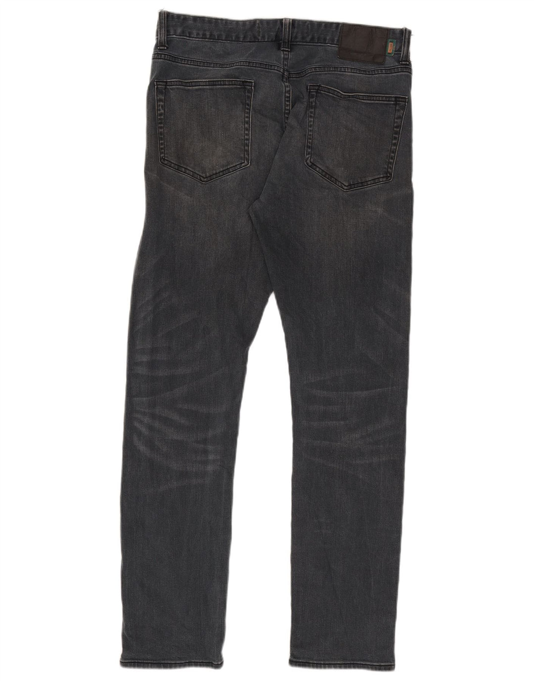 Superdry Herren Slim Jeans W32 L32 Graue Baumwolle