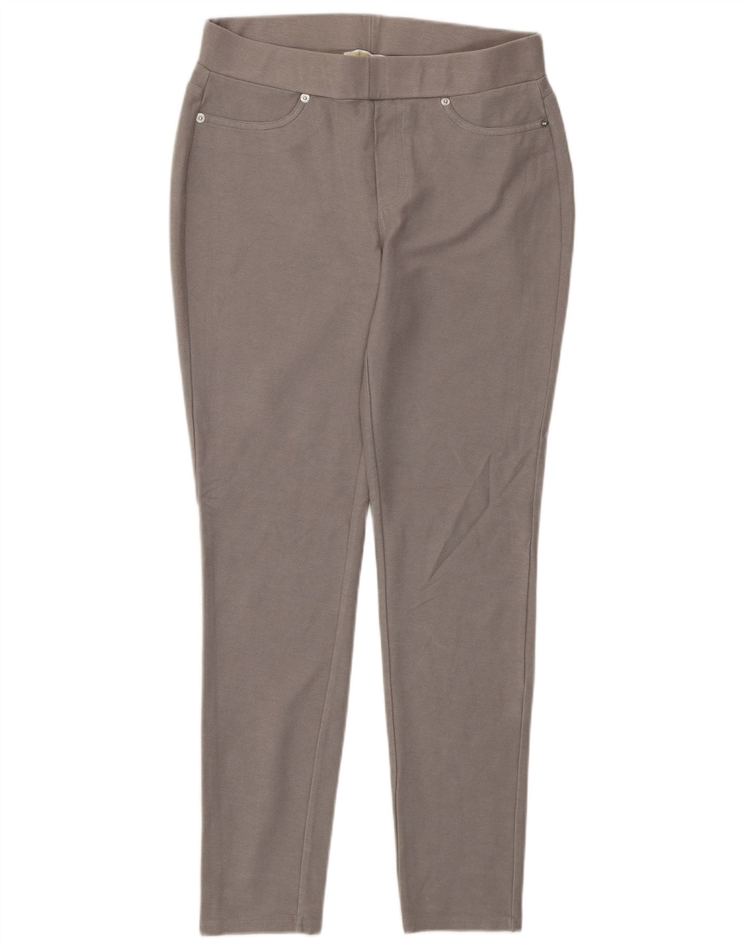 MICHAEL KORS Womens Leggings UK 14 Medium  Grey Cotton