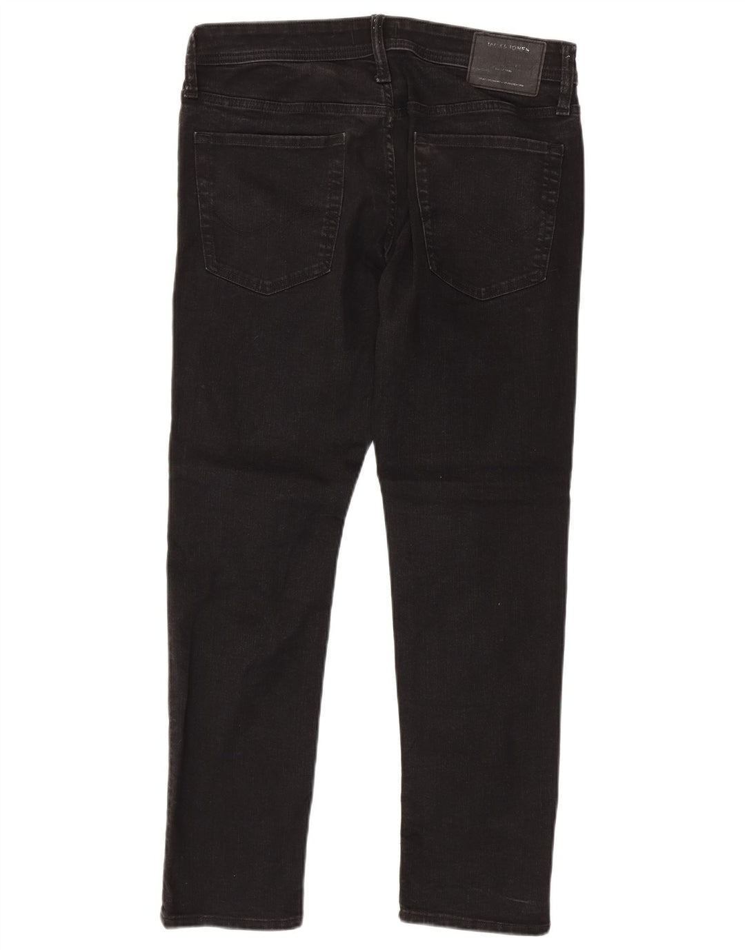 Jack & Jones Herren Slim Jeans W32 L30 Schwarze Baumwolle