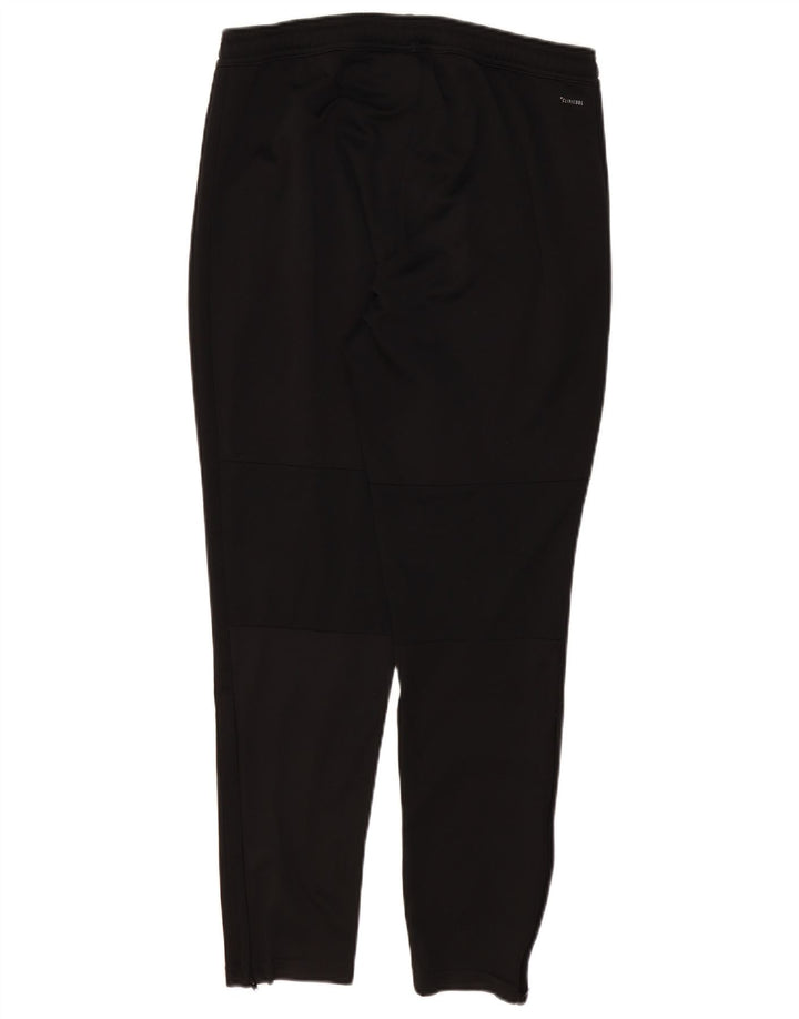 Adidas Herren-Trainingshose, groß, aus schwarzem Polyester