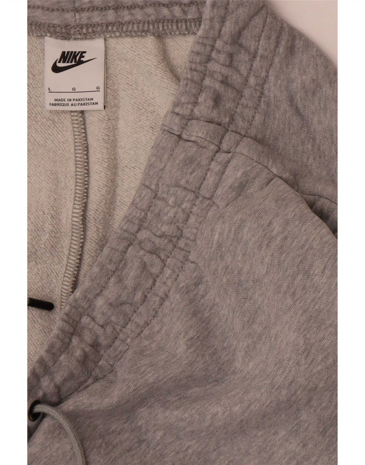 Nike Herren-Trainingshose, Jogginghose, Größe L, Grau meliert