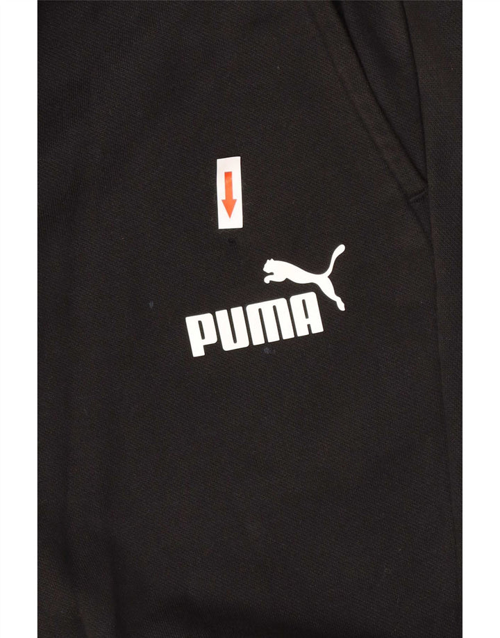 Puma Herren-Trainingshose, Jogginghose, Größe S, Schwarz, Baumwolle