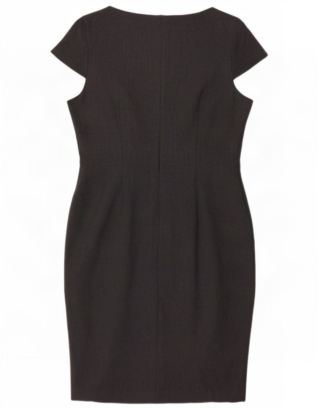 Marks & Spencer Damen Etuikleid UK 14 Large Grau Polyester