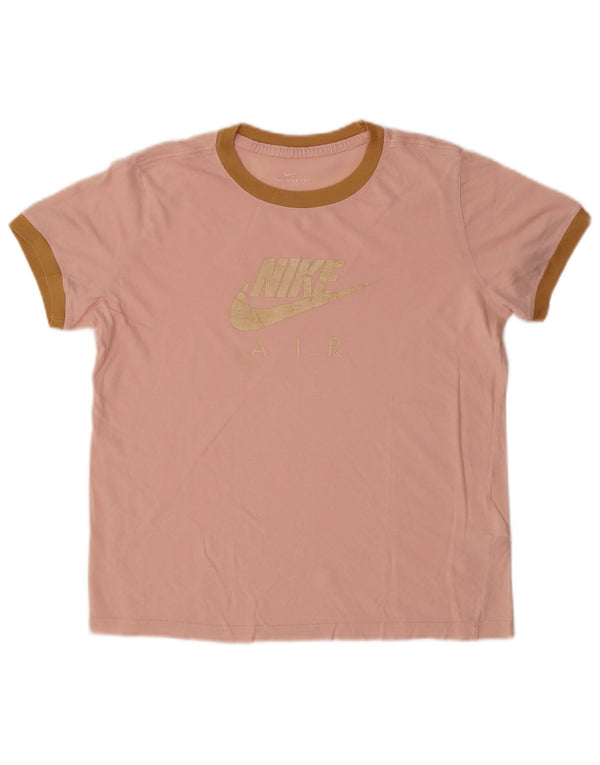 NIKE Mädchen-T-Shirt mit Grafik, 13–14 Jahre, XL, Rosa, Baumwolle
