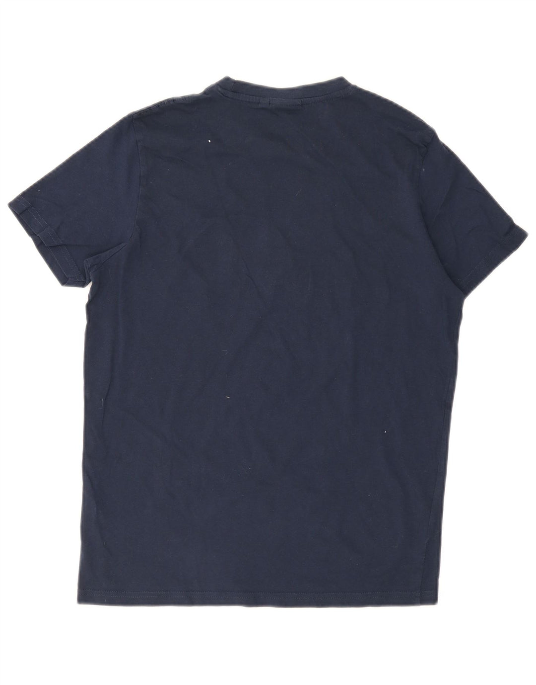 Ellesse Herren-T-Shirt mit Grafik, mittlere marineblaue Baumwolle