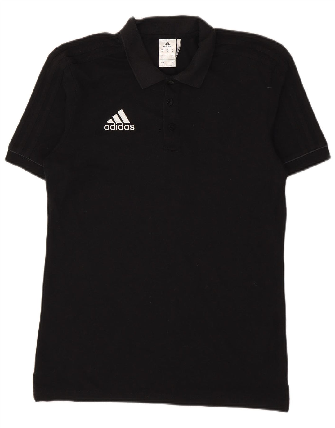 Adidas Herren Climalite Poloshirt Medium Schwarz Baumwolle