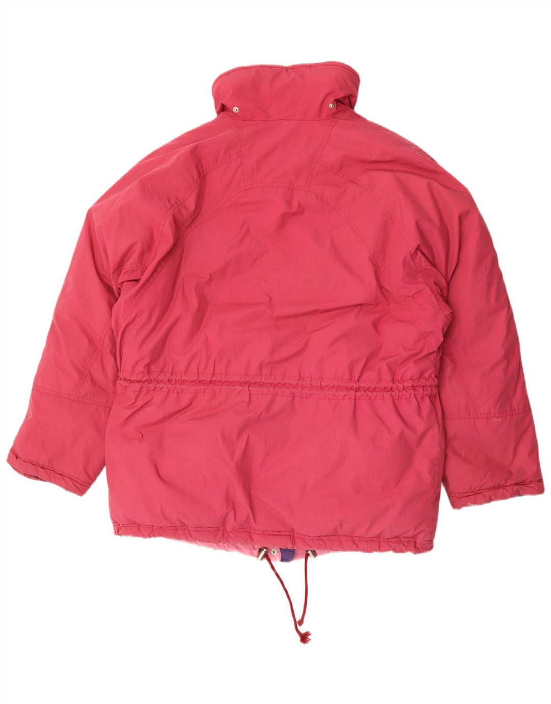 Diadora Damen Übergroßer gepolsterter Mantel UK 14 Mittelrosa Polyester
