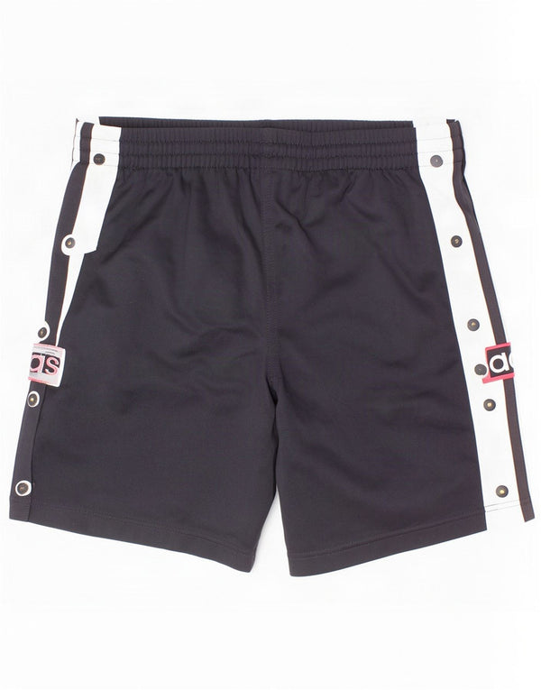 Adidas Sportshorts mit Grafik für Jungen, 11–12 Jahre, schwarzes Colourblock-Polyester