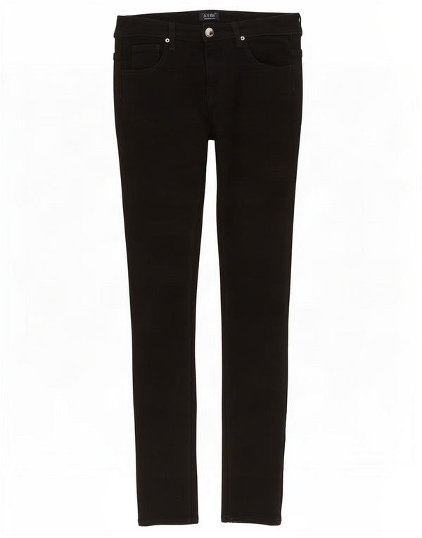Armani Damen Skinny Jeans W26 L31 Schwarz Polyester