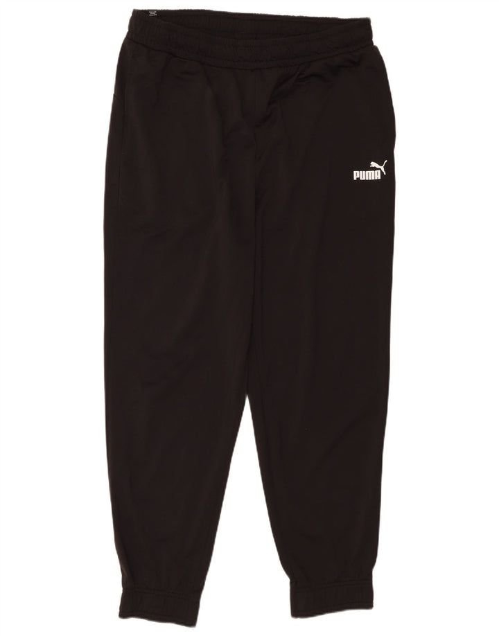 Puma Herren-Trainingshose, Jogginghose, Größe L, Schwarz, Polyester