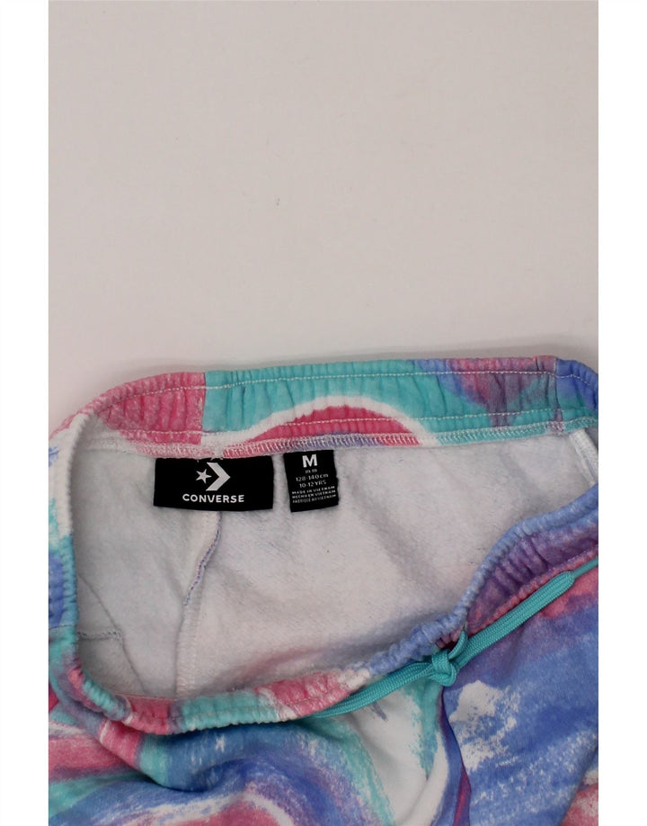 CONVERSE Girls Swimming Shorts 11-12 Years Medium Multicoloured Tie Dye Vintage Converse and Second-Hand Converse from Messina Hembry 