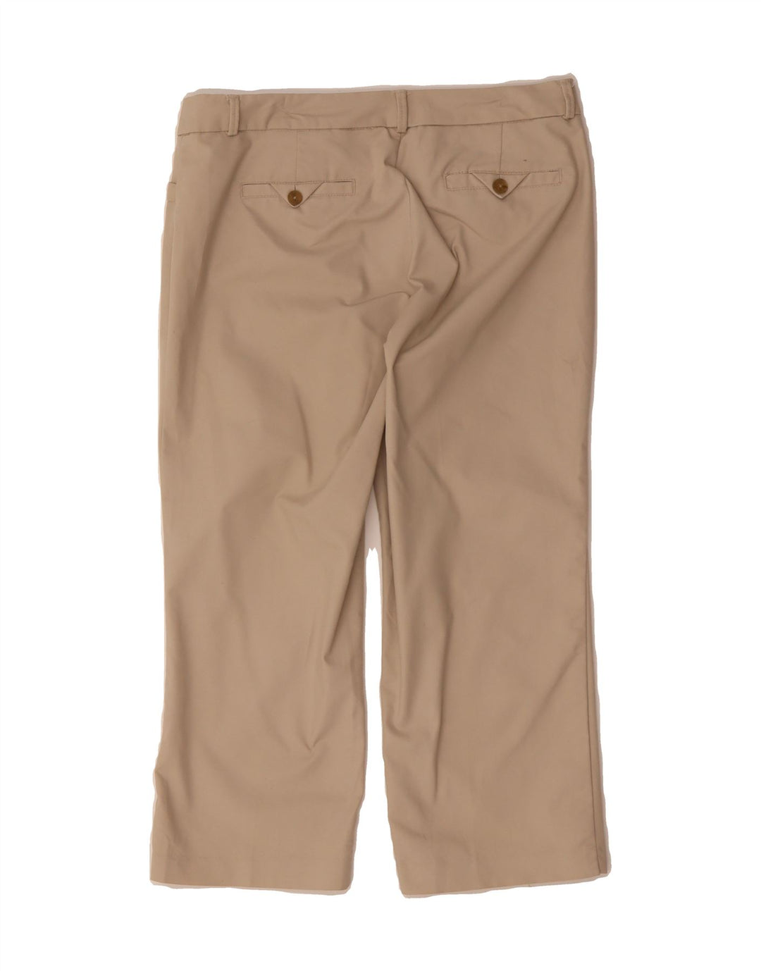 DOCKERS Womens Straight Capri Trousers US 10 Large W32 L23 Beige Polyester Vintage Dockers and Second-Hand Dockers from Messina Hembry 