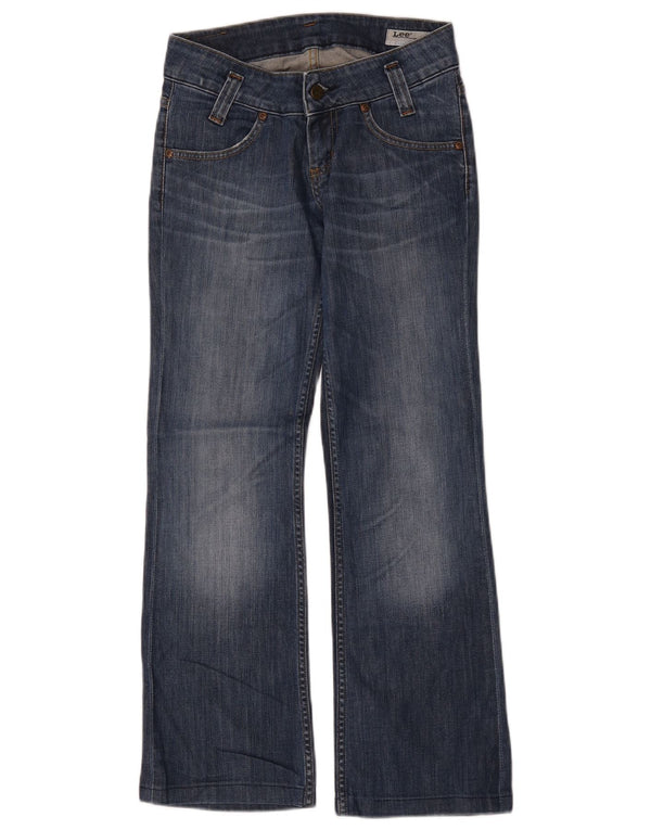 Lee Damen Leola Bootcut Jeans W26 L28 Blaue Baumwolle