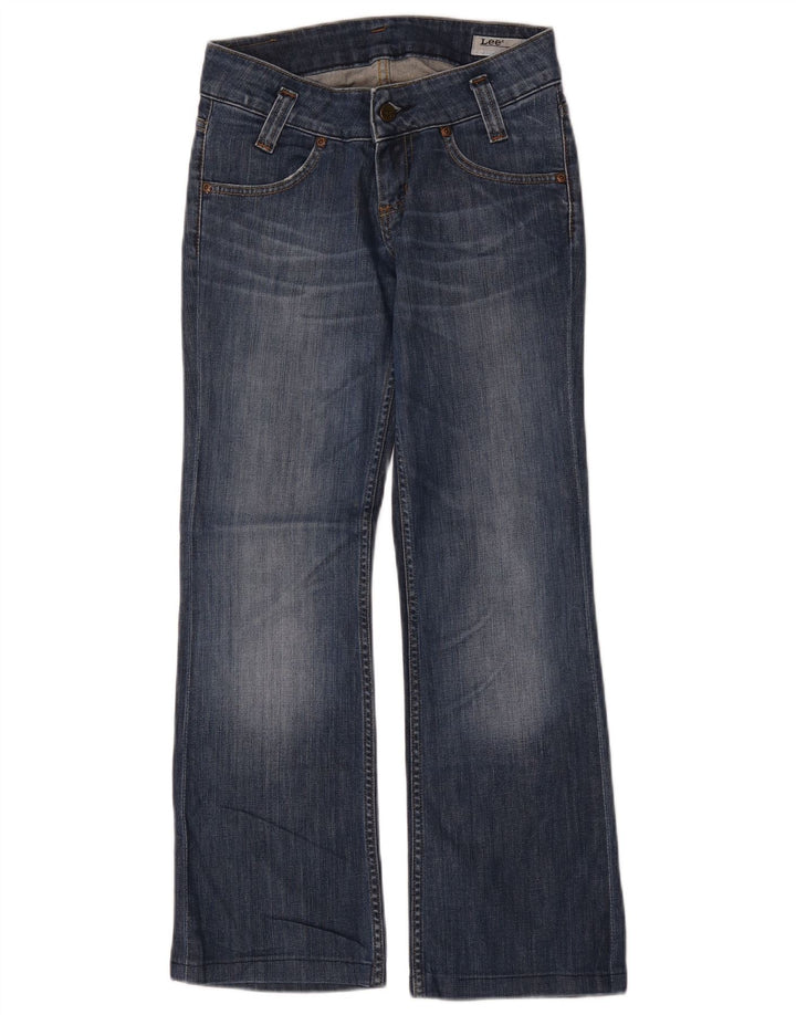 Lee Damen Leola Bootcut Jeans W26 L28 Blaue Baumwolle