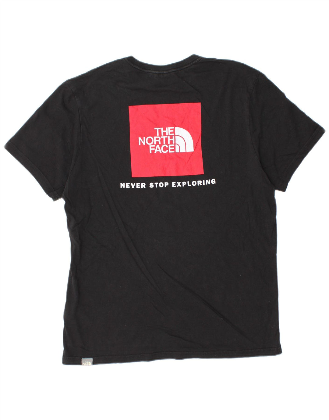 The North Face Herren-T-Shirt mit Grafik, mittelschwarze Baumwolle