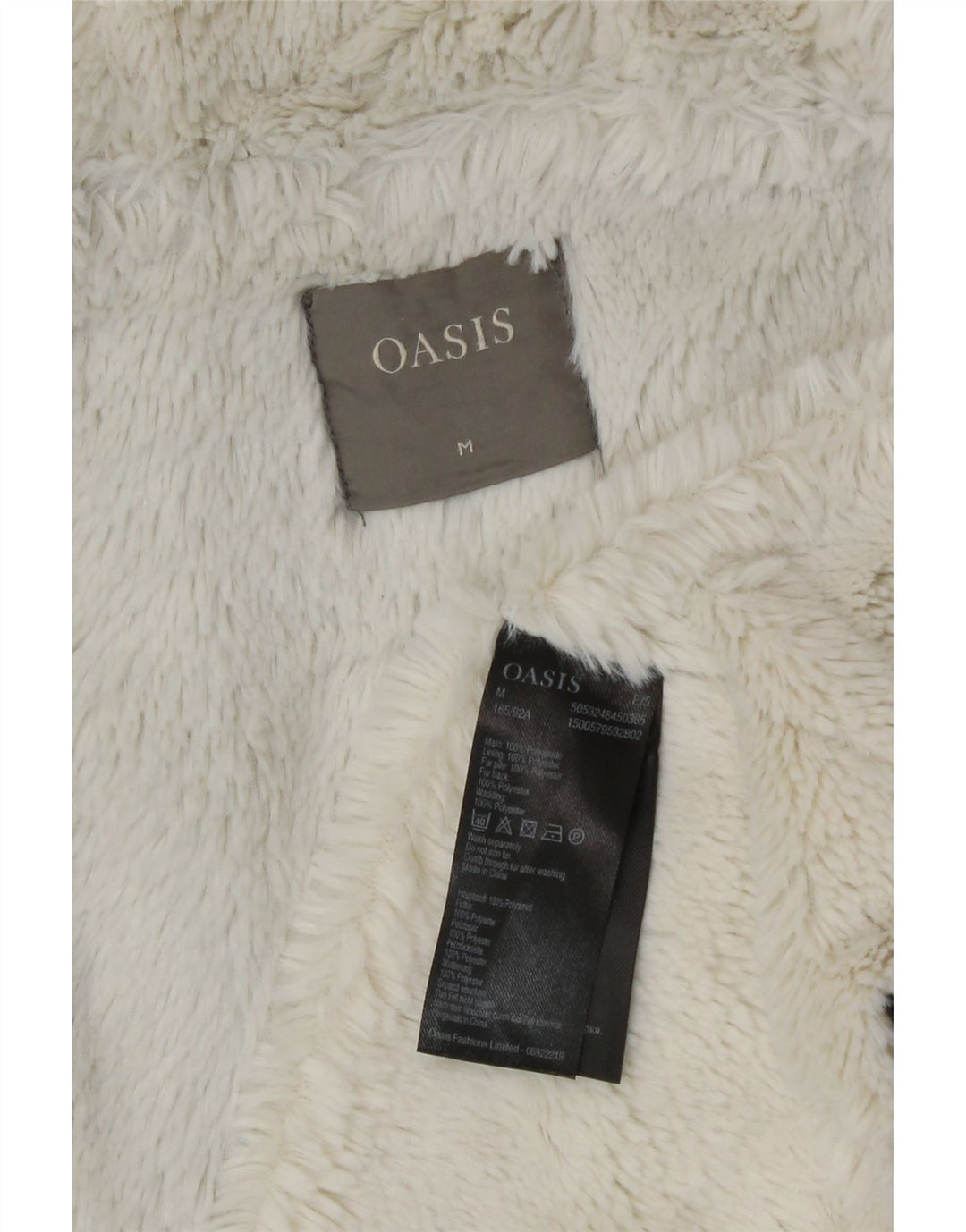 Oasis Damen Longline Hooded Liner Gilet UK 14 Mittelgrünes Polyamid