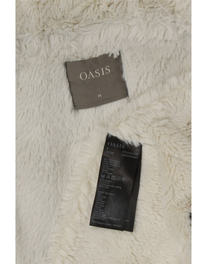 Oasis Damen Longline Hooded Liner Gilet UK 14 Mittelgrünes Polyamid