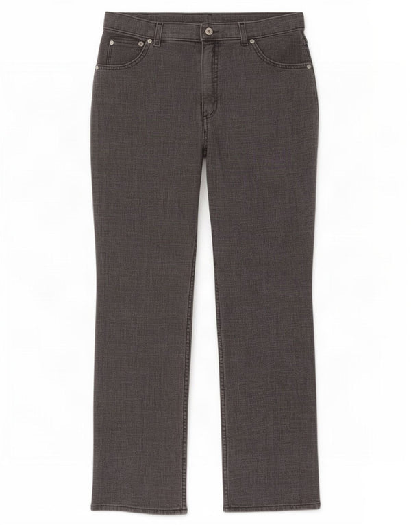 Marks & Spencer Damen Straight Jeans UK 16 Large W32 L29 Schwarze Baumwolle